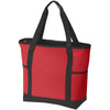 Port Authority Chili Red/Black On-The-Go Tote