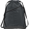 Port Authority Graphite Grey/Black Zip-It Cinch Pack