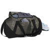 Port Authority Grey/Black Team Duffel