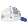 Port Authority Patriot Blue/White Snapback Trucker Cap