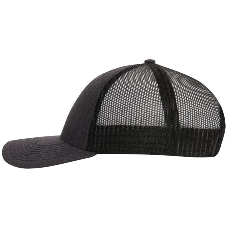 AHEAD Charcoal Linen/Black Mesh Brant Cap