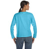 Comfort Colors Women's Lagoon Blue 5.4 Oz. Long-Sleeve T-Shirt