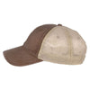 AHEAD Brown/Tan Tea Stained Mesh Back Cap