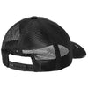 Port Authority Black/ Black Distressed Mesh Back Cap