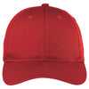 Port Authority Red Fine Twill Cap