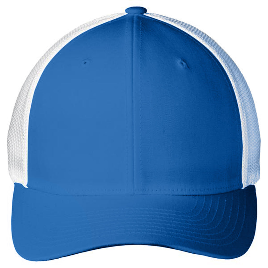 Port Authority True Royal/White Mesh Back Cap