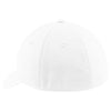 Port Authority White Flexfit Cotton Twill Cap