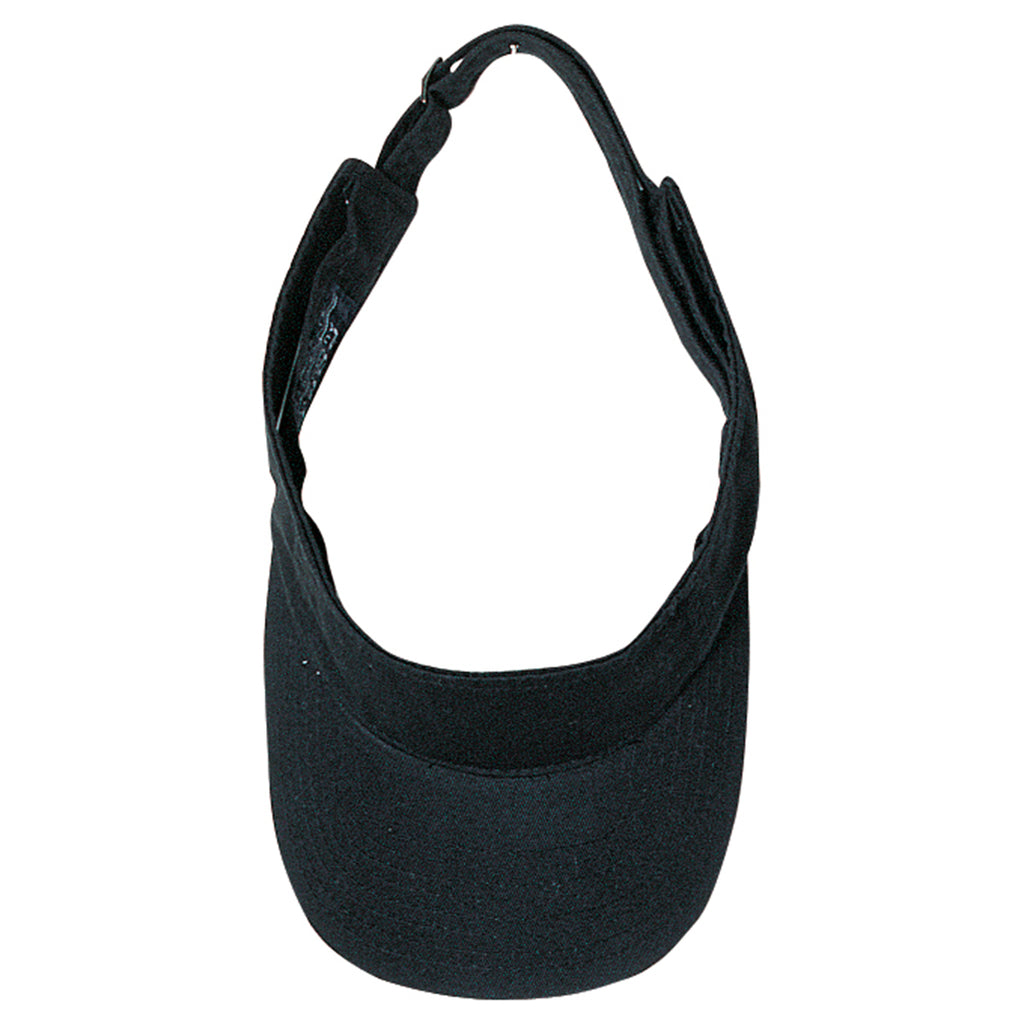 Port Authority Black Fashion Visor