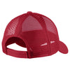 Port Authority Chili Red Adjustable Mesh Back Cap