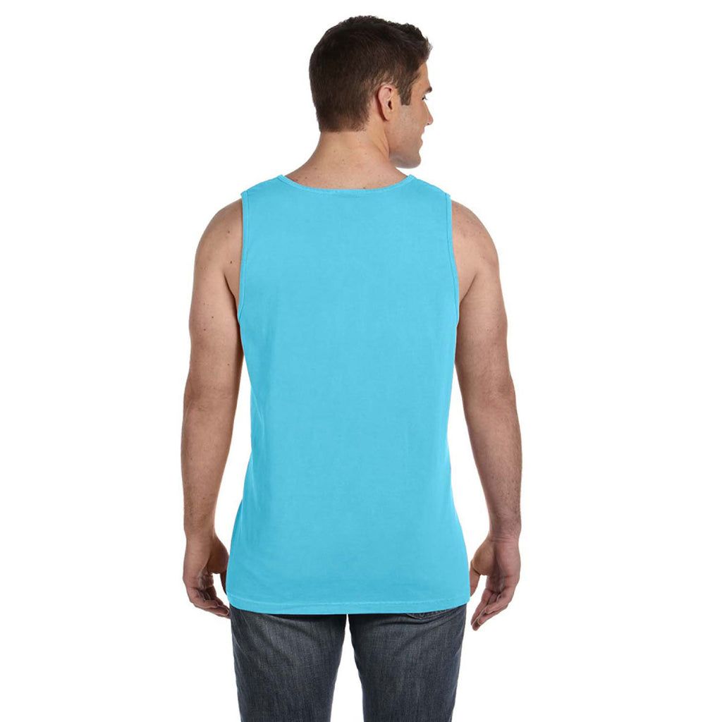 Comfort Colors Men's Lagoon Blue 6.1 Oz. Tank