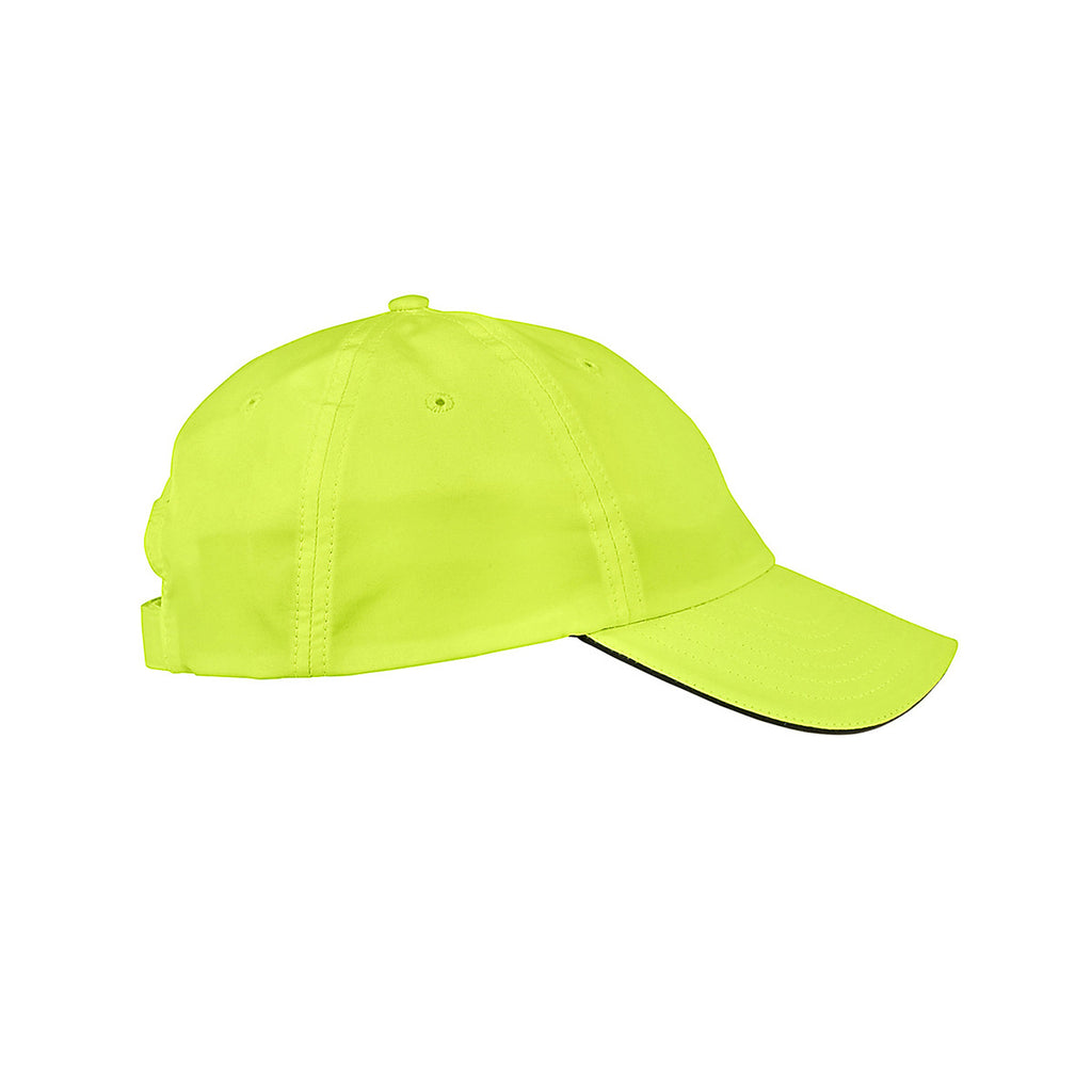 Core 365 Safety Yellow Pitch Performance Cap