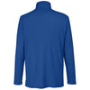 Core 365 Men's True Royal Fusion ChromaSoft Pique Quarter-Zip