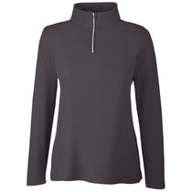 Core 365 Women's Carbon Fusion ChromaSoft Pique Quarter-Zip