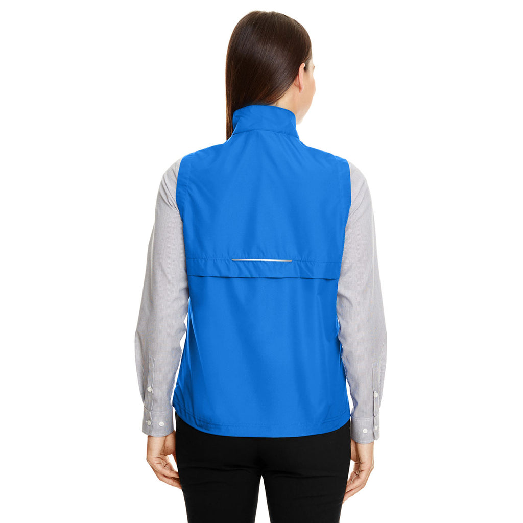 Core 365 Women's True Royal/Carbon Techno Lite Unlined Vest