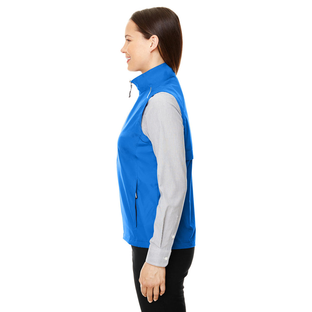 Core 365 Women's True Royal/Carbon Techno Lite Unlined Vest