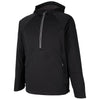 Core 365 Unisex Black Techno Lite Pullover Anorak