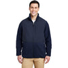 Core 365 Men's Classic Navy/Classic Navy Journey Summit Hybrid Full Zip