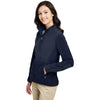 Core 365 Women's Classic Navy/Classic Navy Journey Summit Hybrid Full-Zip