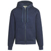 Landway Men's Heather Navy Kingsley Quilted Fleece Hoodie