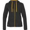 Stormtech Women's Black/Gold Metro Full Zip Hoody