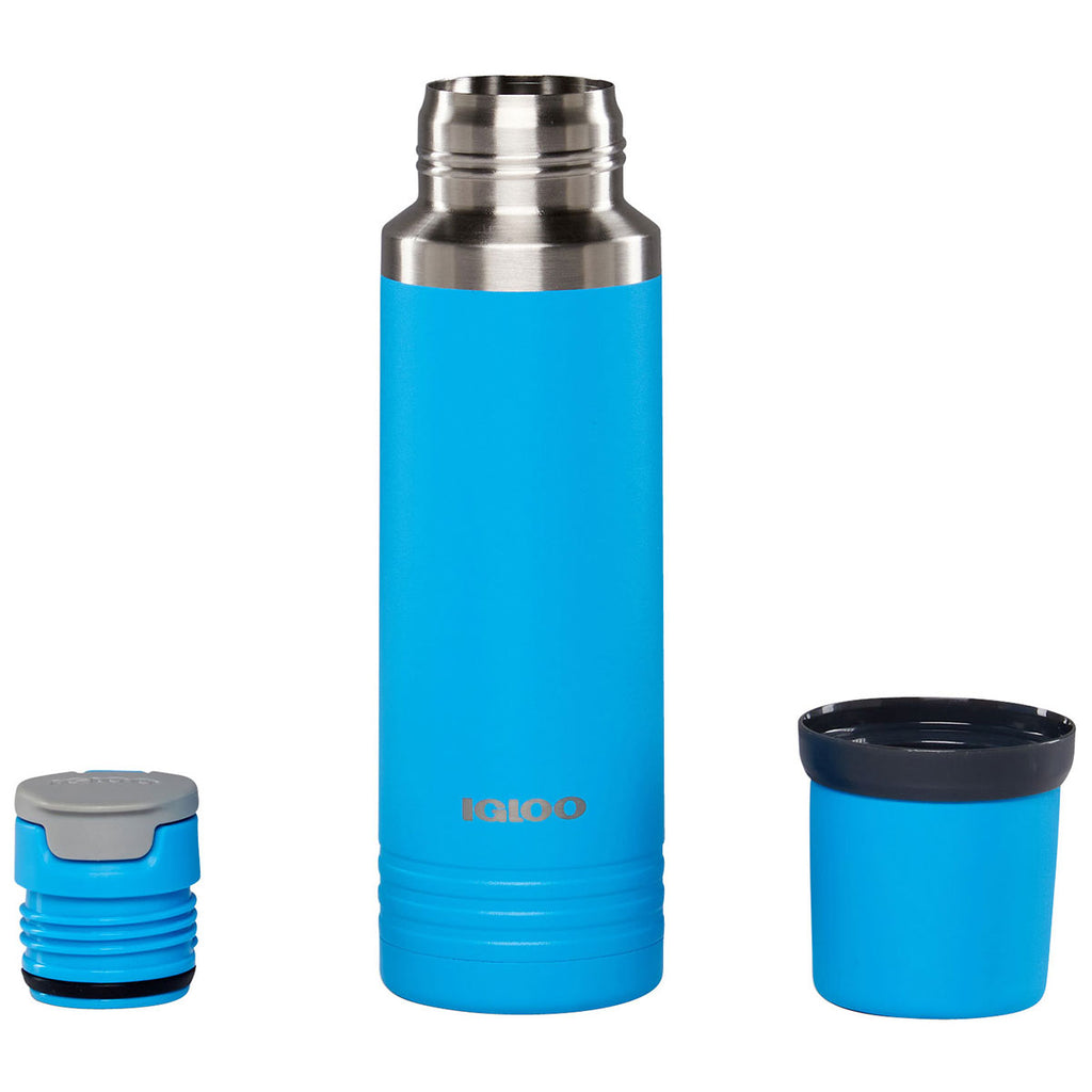 Igloo Light Blue 20 oz. Vacuum Insulated Flask