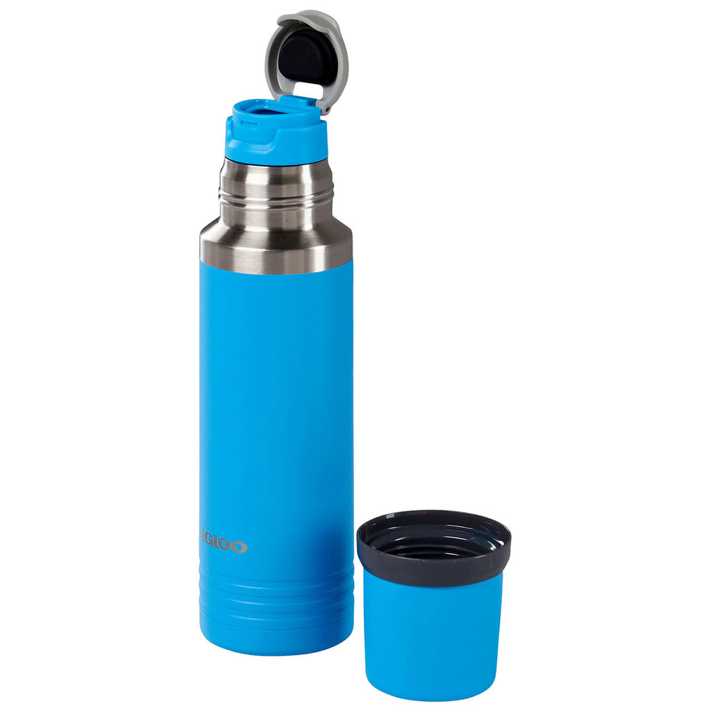Igloo Light Blue 20 oz. Vacuum Insulated Flask