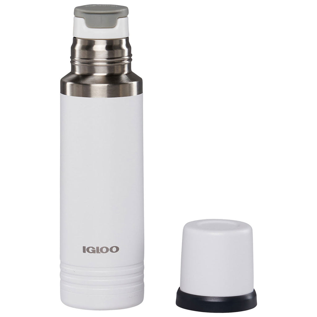 Igloo White 20 oz. Vacuum Insulated Flask