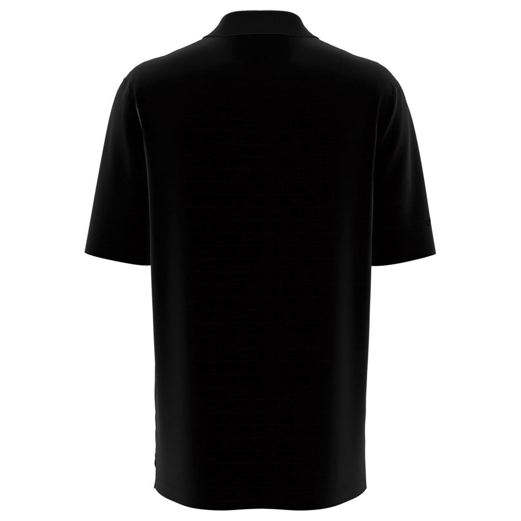 Callaway Men's Black Eco Horizontal Textured Polo