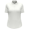 Callaway Women's Bright White Silver Birdseye Polo