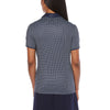 Callaway Women's Peacoat Navy Gingham Polo