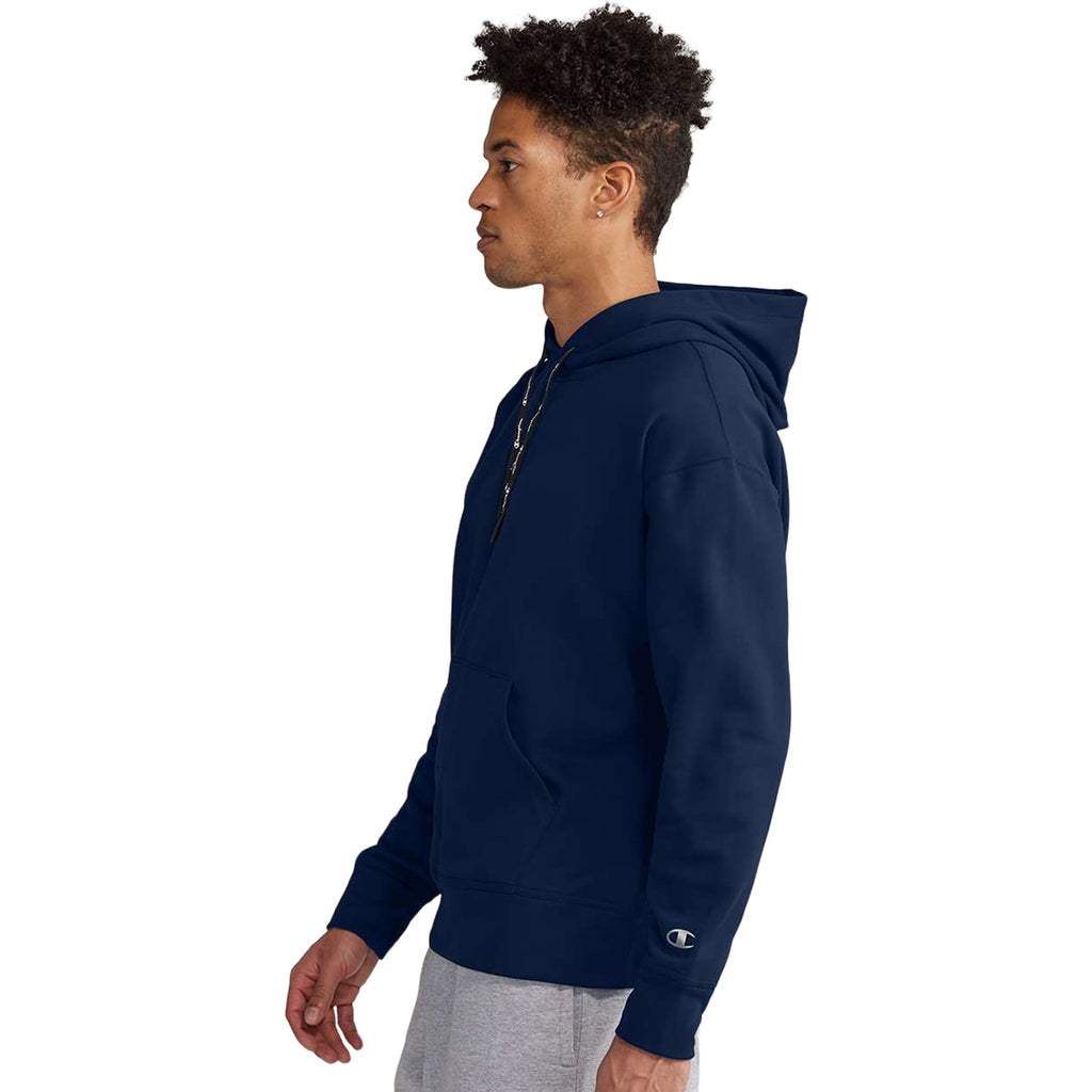 Champion Men's Athletic Navy Sport Hooded Sweatshirt