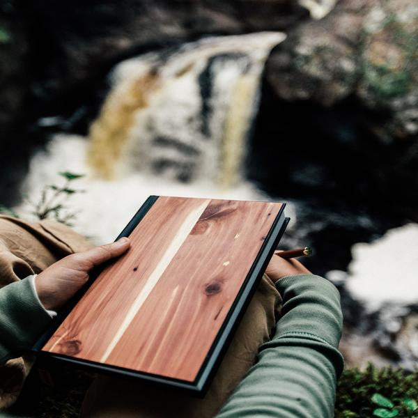 Woodchuck USA Mahogany Classic Journal with Blank Pages