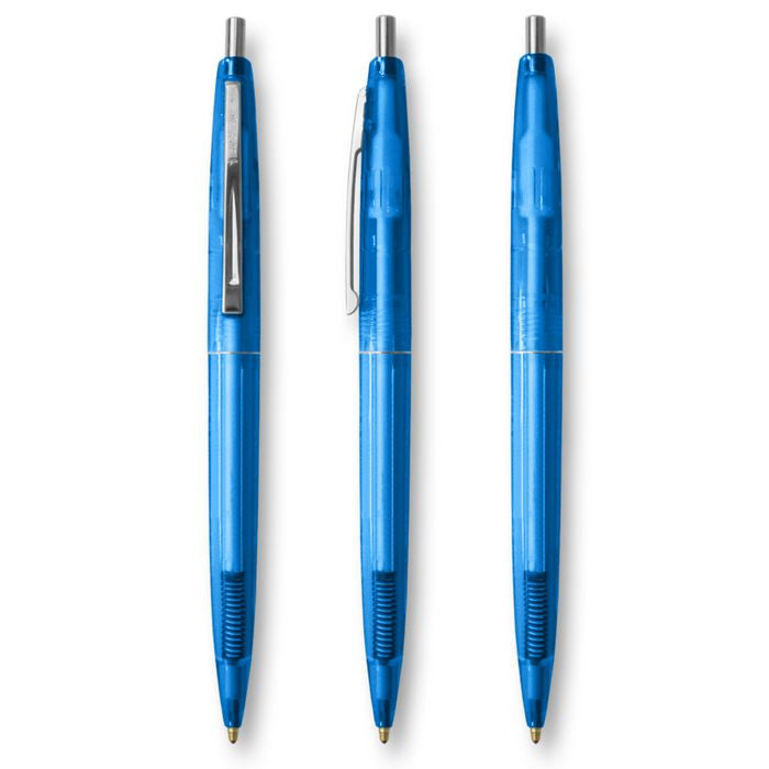 BIC Blue Clear Clics Pen