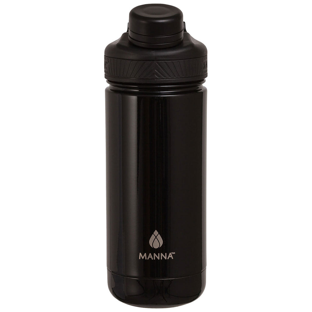 Manna Black 18 oz. Ranger Steel Bottle