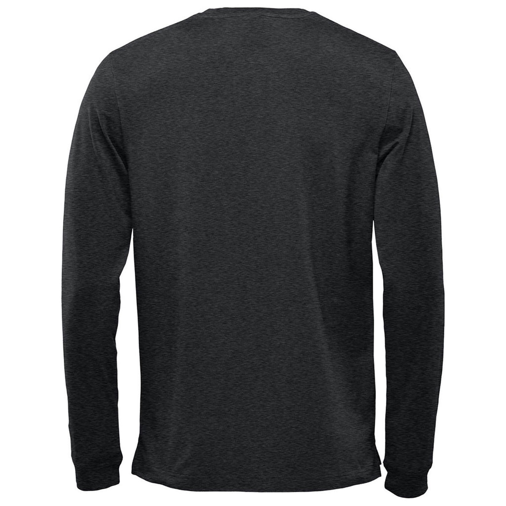 Stormtech Men's Charcoal Heather Montebello Performance Long Sleeve Tee