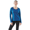 Stormtech Women's Steel Blue Equinox Long Sleeve Tee