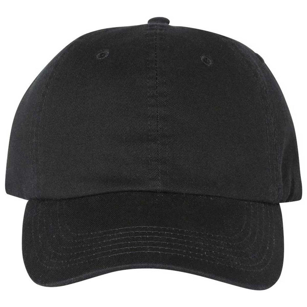 Champion Black Washed Twill Dad Cap