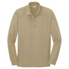 CornerStone Men's Tan Select Long Sleeve Snag-Proof Tactical Polo