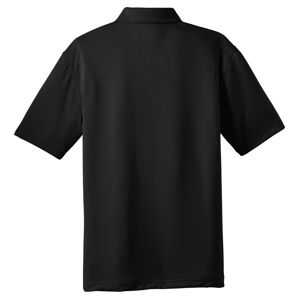 CornerStone Men's Black Select Snag-Proof Polo