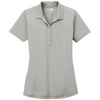 CornerStone Women's Light Grey Select Lightweight Snag-Proof Polo