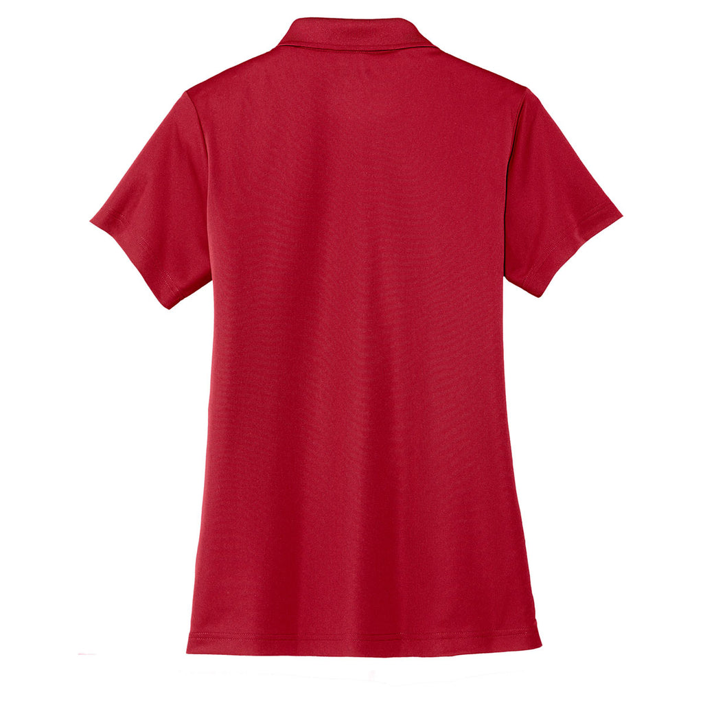 CornerStone Women's True Red Micropique Gripper Polo