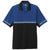 CornerStone Men's Royal/Black Lightweight Snag Proof Enhanced Visibility Polo