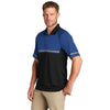 CornerStone Men's Royal/Black Lightweight Snag Proof Enhanced Visibility Polo