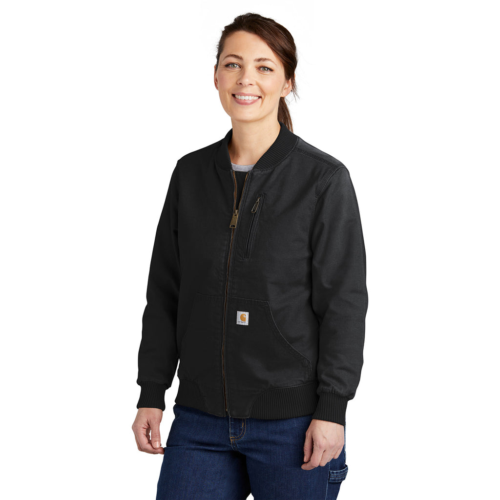 Carhartt Women's Black Rugged Flex Crawford Jacket