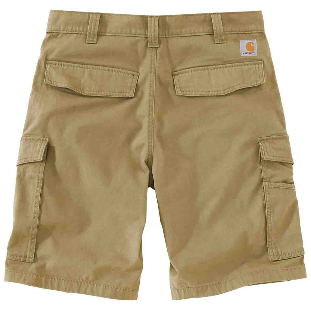 Carhartt Men's Dark Khaki Rugged Flex Rigby Cargo Short