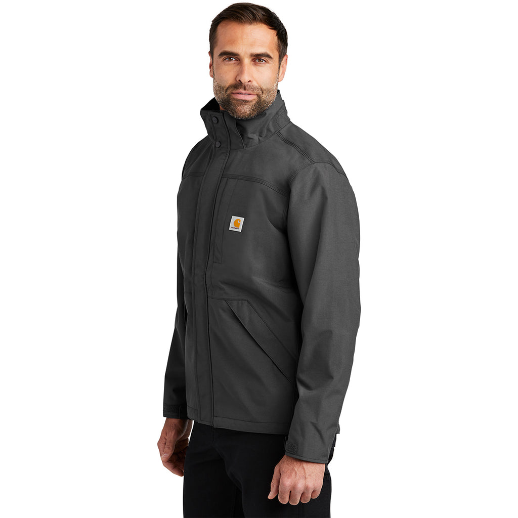 Carhartt Men's Shadow Grey Storm Defender Shoreline Jacket