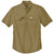 Carhartt Men's Dark Khaki Force Solid Short Sleeve Shirt