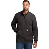 Carhartt Men's Carbon Heather Midweight 1/4-Zip Mock Neck Sweatshirt