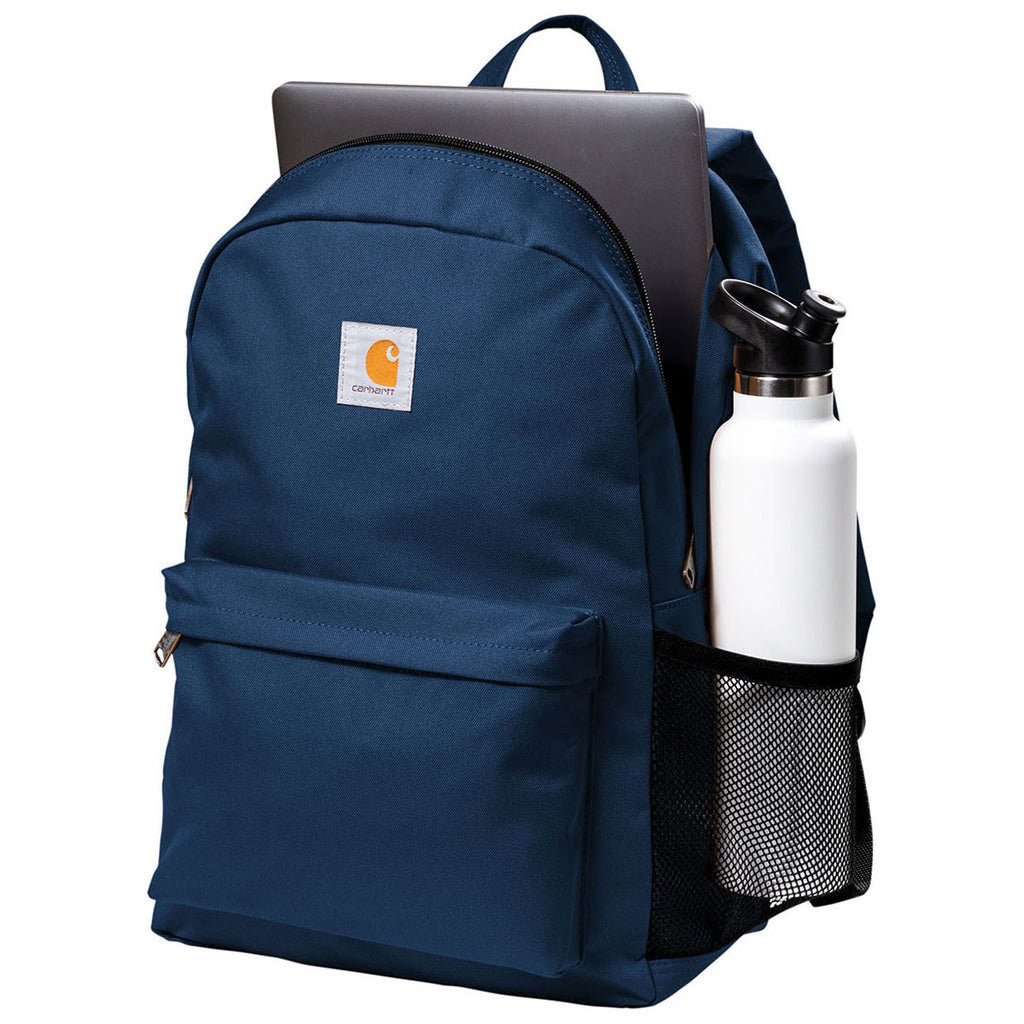 Carhartt Navy Canvas Backpack