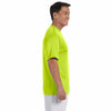 Champion Men's Safety Green Double Dry 4.1-Ounce Interlock T-Shirt